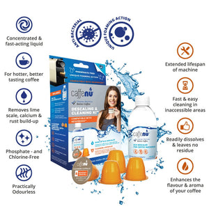 Caffenu Nespresso Machine Cleaning Kit