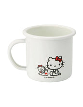 Load image into Gallery viewer, Hello Kitty White Enamel Mug 8cm - Mzansi Coffee™
