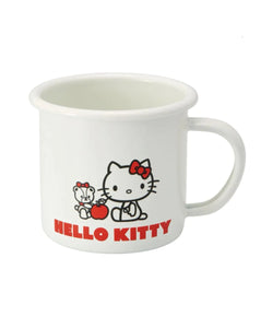 Hello Kitty White Enamel Mug 8cm - Mzansi Coffee™