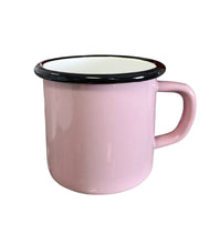 Load image into Gallery viewer, Pink Enamel Mug 8cm - Mzansi Coffee™
