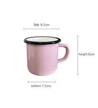 Load image into Gallery viewer, Pink Enamel Mug 8cm - Mzansi Coffee™
