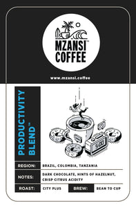 Productivity Blend - Mzansi Coffee™